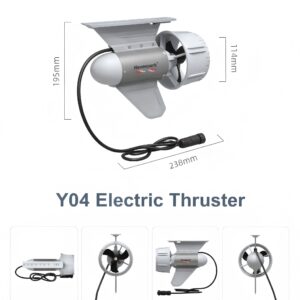 Havospark Y04 Electric SUP Thruster 330W Portable Motor with 8kg Thrust for Paddle Boards & Inflatable Boats
